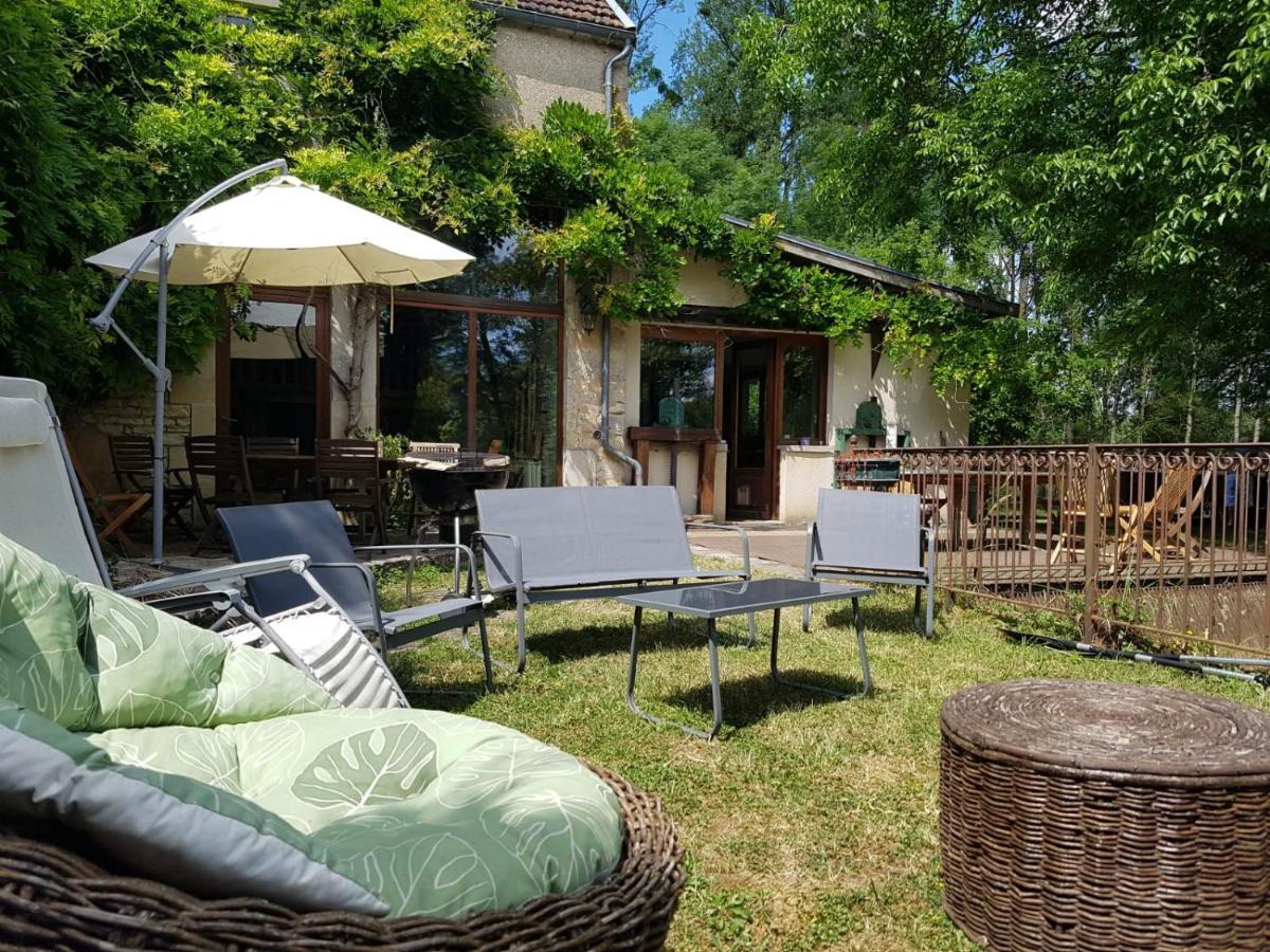 Magnifique Moulin Proche Chablis, Jacuzzi Et Riviere Villa Annay-sur-Serein Exterior photo